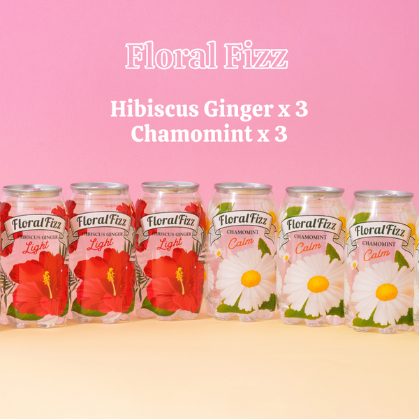 Bling Booster] Floral Fizz Chamomint Hibiscus Ginger zero calorie